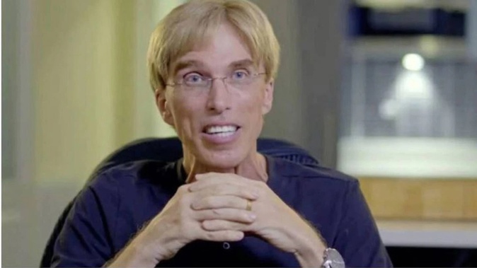 The scientist Dr Peter Scott-Morgan has died aged 64. Image / Screen shot