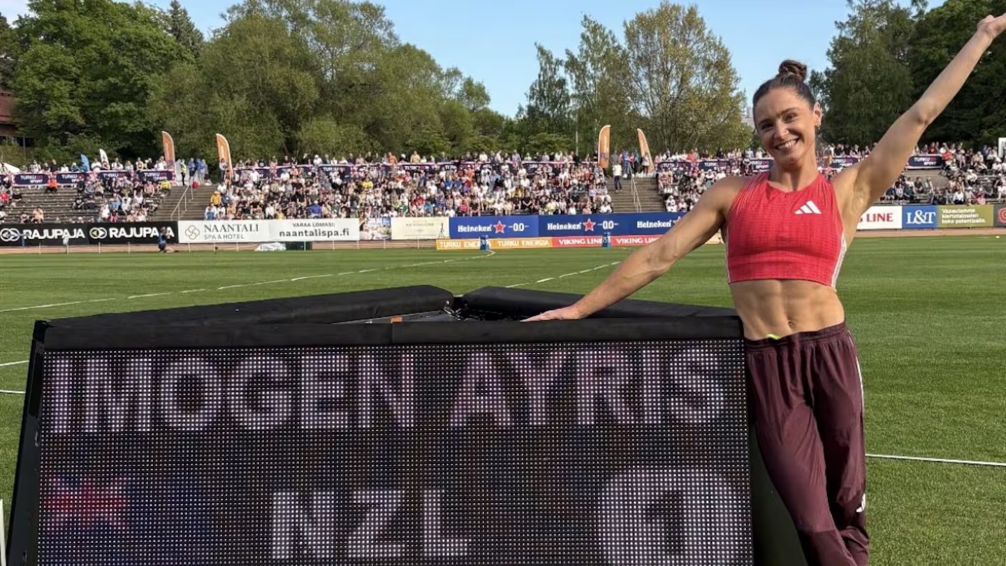 Imogen Ayris beats personal best at the Paavo Nurmi Games in Finland