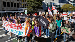 School Strike 4 Climate protest in Wellington. Photo / Mark Mitchell