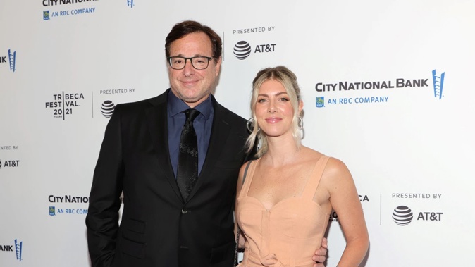 Bob Saget's wife, Kelly Rizzo has taken to Instagram to share an emotion tribute to her late husband. Photo / Getty Images