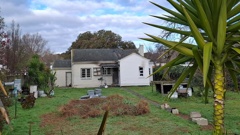 The house was damaged in the blaze. Photo / NZME