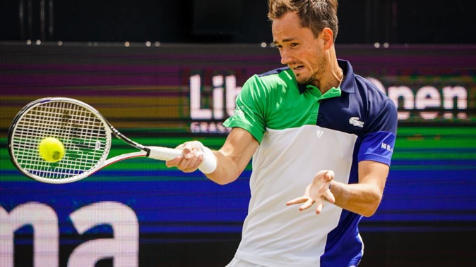 Daniil Medvedev of Russia. Photo / Getty