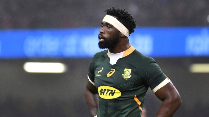 South Africa's captain Siya Kolisi. Photo / AP