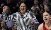 Donna Wilkins coach of the Mainland Tactix celebrates (R) during the ANZ Premiership Grand Final match between Northern Mystics and Mainland Tactix at The Trusts Arena on July 27, 2025 in Auckland, New Zealand. (Photo by Fiona Goodall/Getty Images)