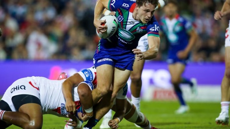 Cameron George: Warriors coach on Luke Metcalf signing on with the Warriors for two more years