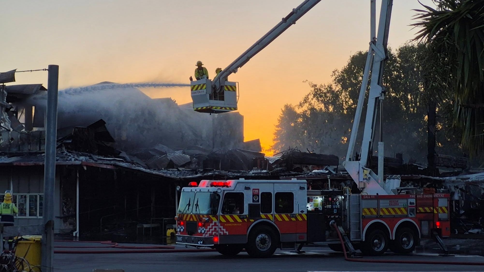 Two youths charged with arson after ‘devastating’ blaze at Taupō college