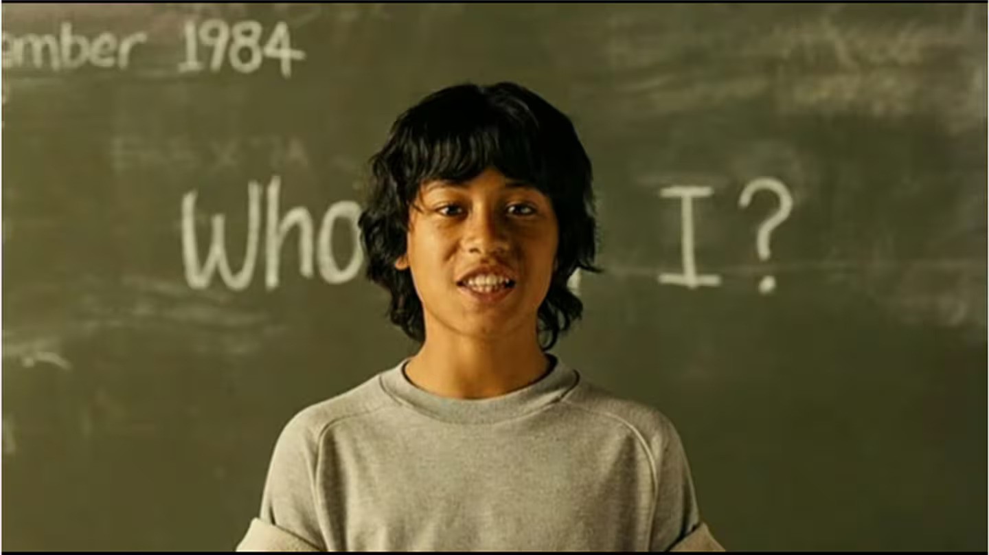 James Rolleston as the lead character in Taika Waititi's Boy.