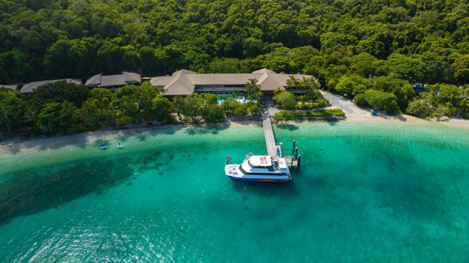 Fitzroy Island from above. Photo / TTNQ