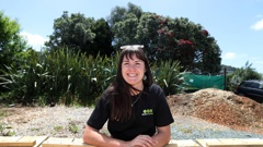 Cezanne Hamilton has called the opening of Envirohub a "dream" and is excited to see the community benefit from its services. Photo / Michael Cunningham