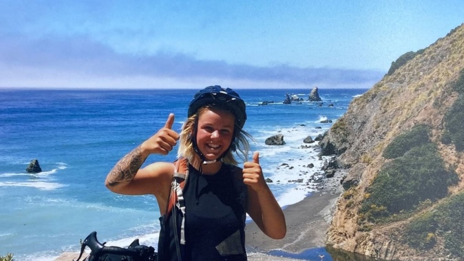 Cyclist Fifya Dawson was 19 when she was hit by a truck and killed. Photo / Supplied Caryn Dawson