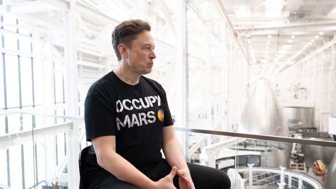 One of Elon Musk's SpaceX Starships exploded during a routine test in Texas today but no injuries were reported. Photo / Getty Images
