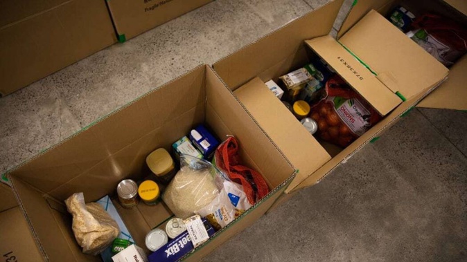 The cost of living crisis has led to foodbanks receiving fewer donations. Photo / RNZ