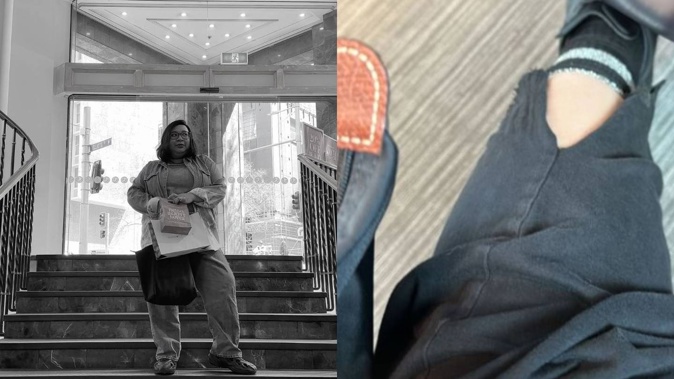 "The last thing I want is to be in my undies in the middle of Britomart," says Molina. Photos / Instagram