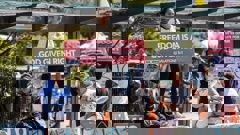 Parliament security has been increased ahead of potential planned protest activity tomorrow. (Photo / Mike Scott)