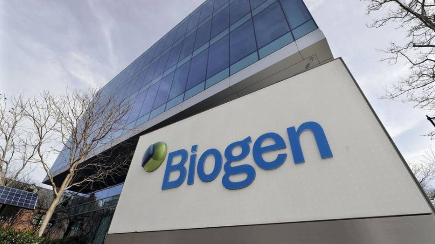 Shares of Biogen and other drugmakers researching Alzheimer's disease soared. Photo / AP