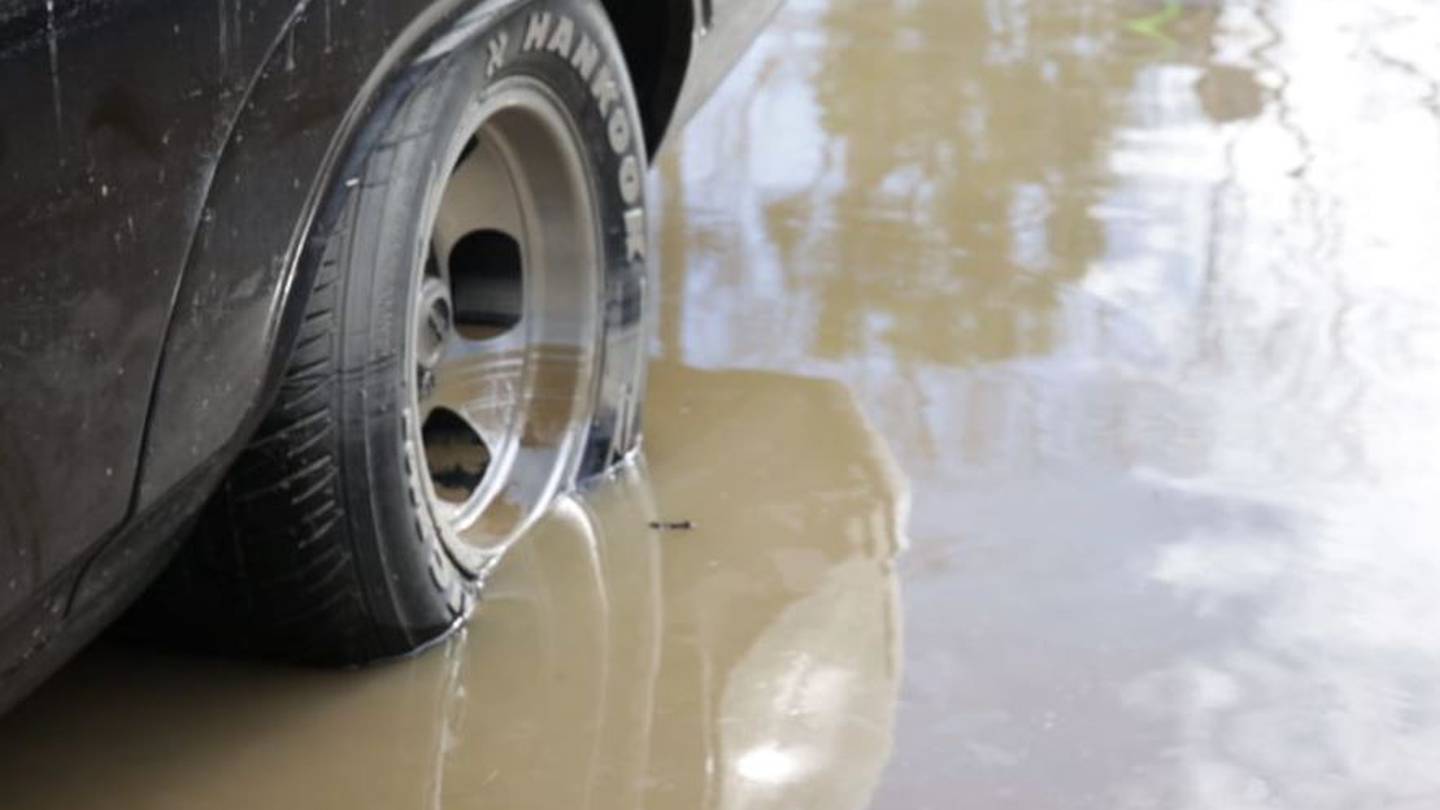 Many car owners had their vehicle damaged in this year's storms. Photo / RNZ / Cole Eastham-Farrelly