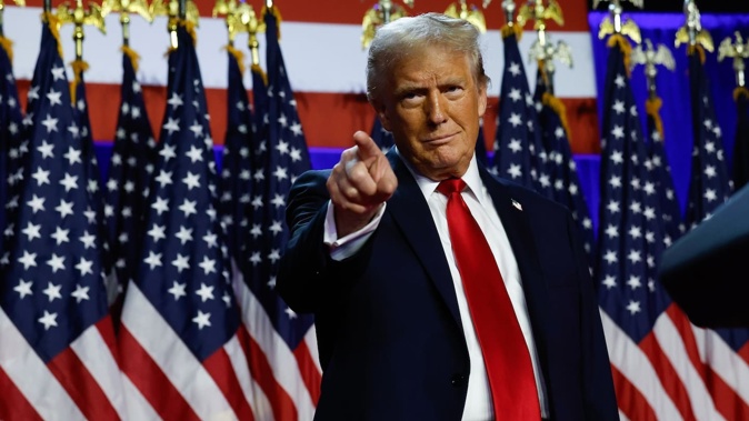 US President-elect Donald Trump says he's working to end 'spring forward, fall back' clock changes. Photo / Getty Images