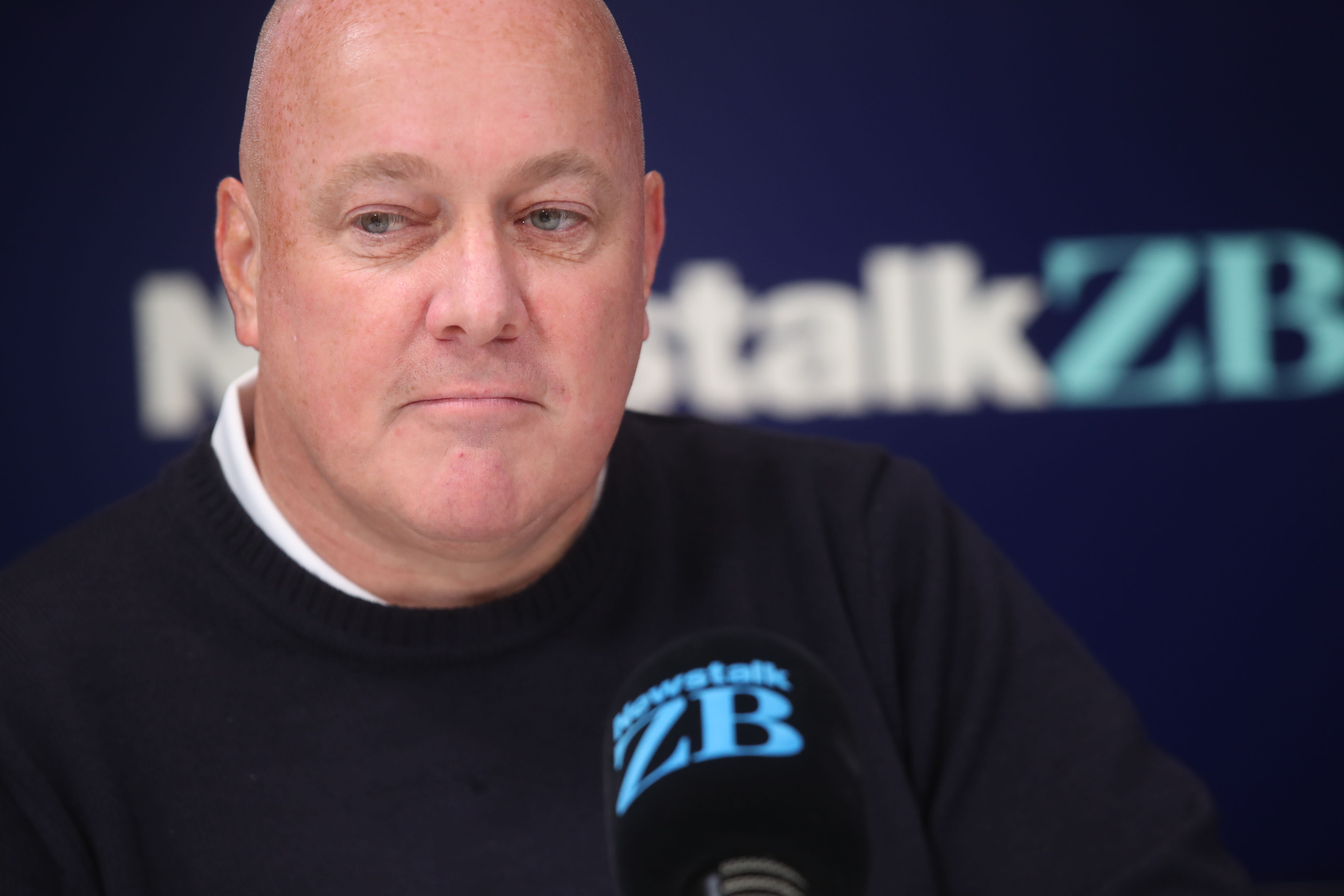 Christopher Luxon: National party leader joins Newstalk ZB Kerre Woodham Mornings in studio