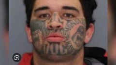 Mongrel Mob Kawerau member Hamiora Chase was jailed for his part in the break-in and ransacking of a Hamilton P dealer's home in December 2022. Photo / NZ Police