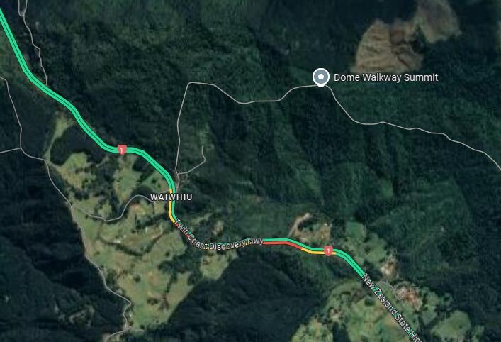 Traffic is jammed in Dome Valley following a reported police operation.