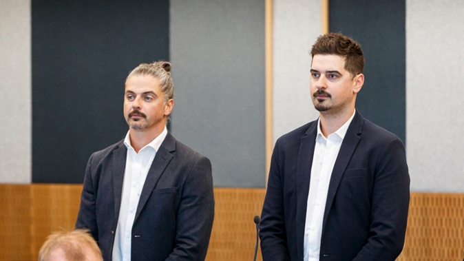 Danny Jaz (L) and Roberto Jaz were convicted of rape and a raft of other charges relating to the drugging and sexual assault of women at their family bar and restaurant Mama Hooch and Venuti in Christchurch. Photo / Pool