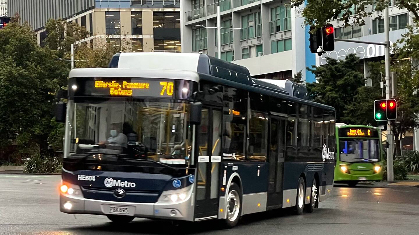 An elderly woman has broken her back after a fall in a public bus when the driver took off too fast. Photo / Google Images