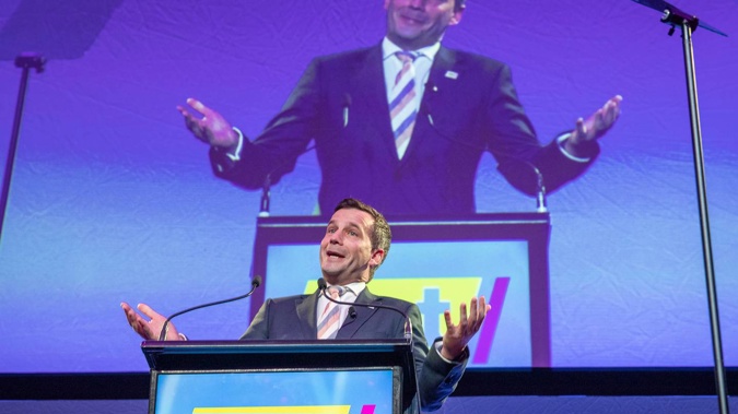 Act leader David Seymour says he is Act's chief fundraiser. Photo / Mark Mitchell