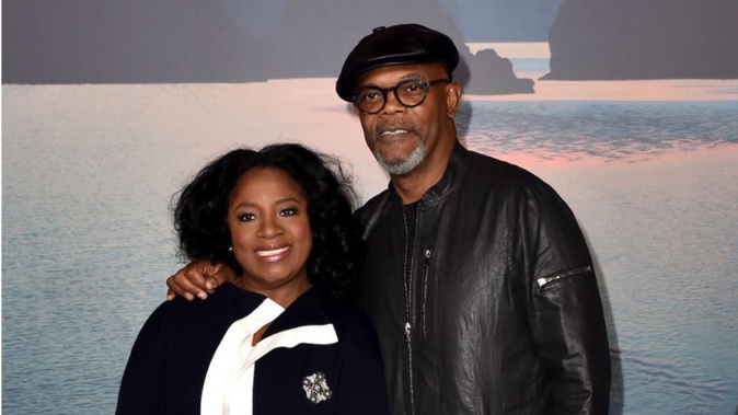 Actor Samuel L Jackson and wife, actress LaTanya Richardson Jackson. (Photo / Getty Images)