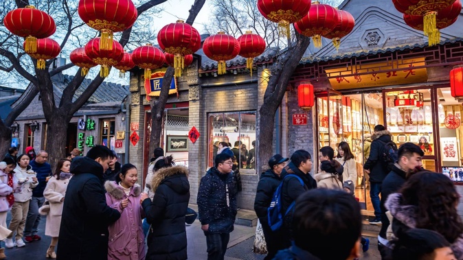 China's consumer price index eased to 0.1% in December from 0.2% in November. Photo / 123RF