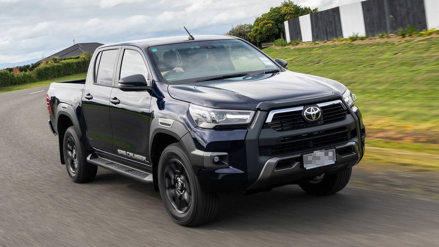 The Hilux (similar to this one) needed extensive repairs after being involved in a head-on collision. Photo / File