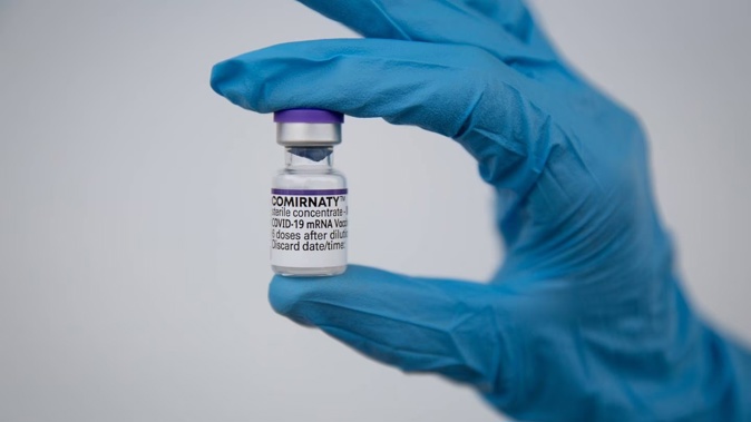 Taking Pfizer's Covid-19 vaccine (pictured) means getting a jab: but could you get your shot nasally or orally in future? Photo / Sylvie Whinray