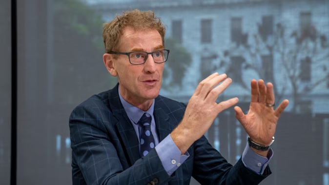 NZ SIS director general Andrew Hampton is defending the agency's use of class warrants to spy on a small number of individuals. Photo / Mark Mitchell