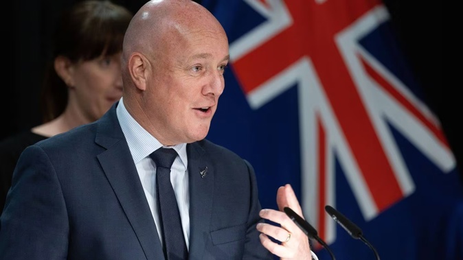 National leader Christopher Luxon has been gifted a favourable poll to start the new year. Photo / Marty Melville