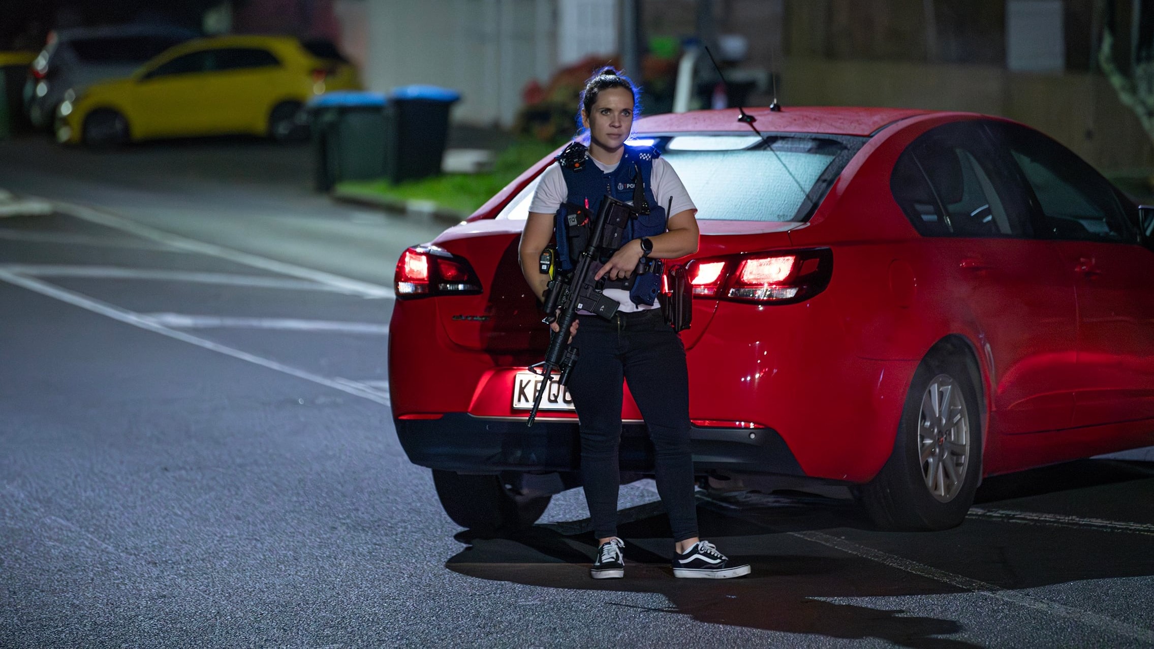 Search warrant sends armed police and lab staff to Mt Albert property, one arrested