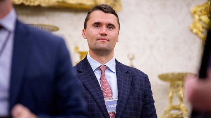 Turning Point USA co-founder Charlie Kirk. Photo / Getty Images