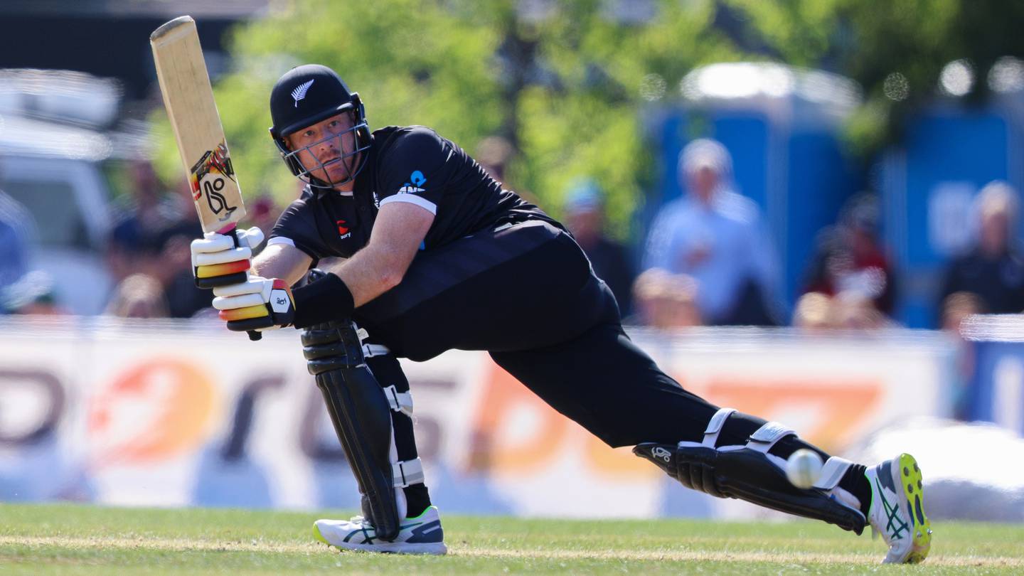 Martin Guptill in action. Photo / Photosport