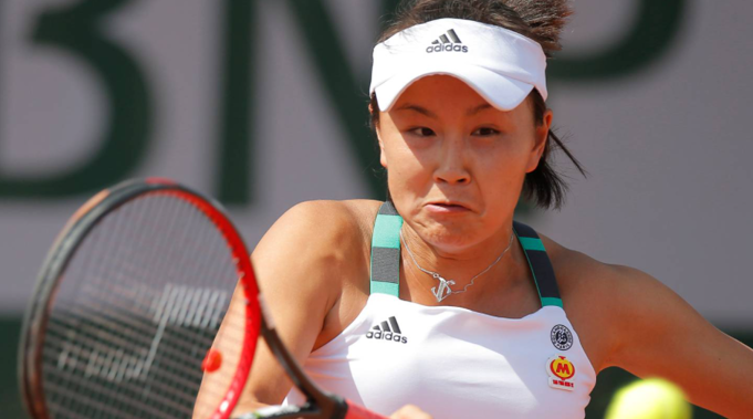 China's Shuai Peng. (Photo / AP)