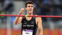 Jump for joy! Kerr makes history with high jump gold