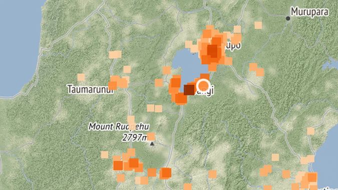 The earthquake was felt by thousands of New Zealanders, according to GeoNet. (Photo / GeoNet)