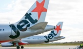 When asked about the expletives' origins, Jetstar said an investigation indicated Thompson's contact name had been changed directly through her customer account.