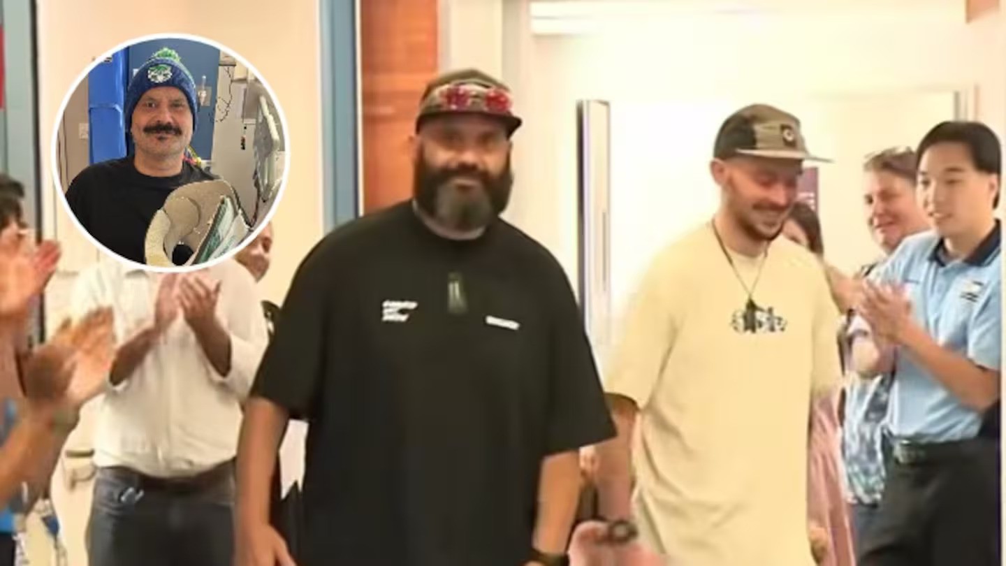 'Inspiring': Kiwi rugby player walks out of hospital months after serious spinal injury