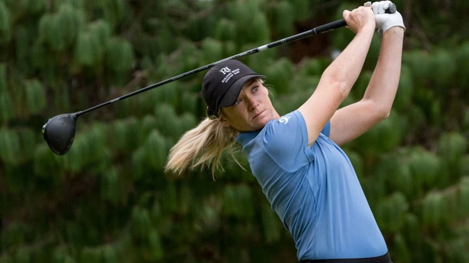 New Zealander Amelia Garvey had a memorable, record round on the weekend. Photo / Getty Images