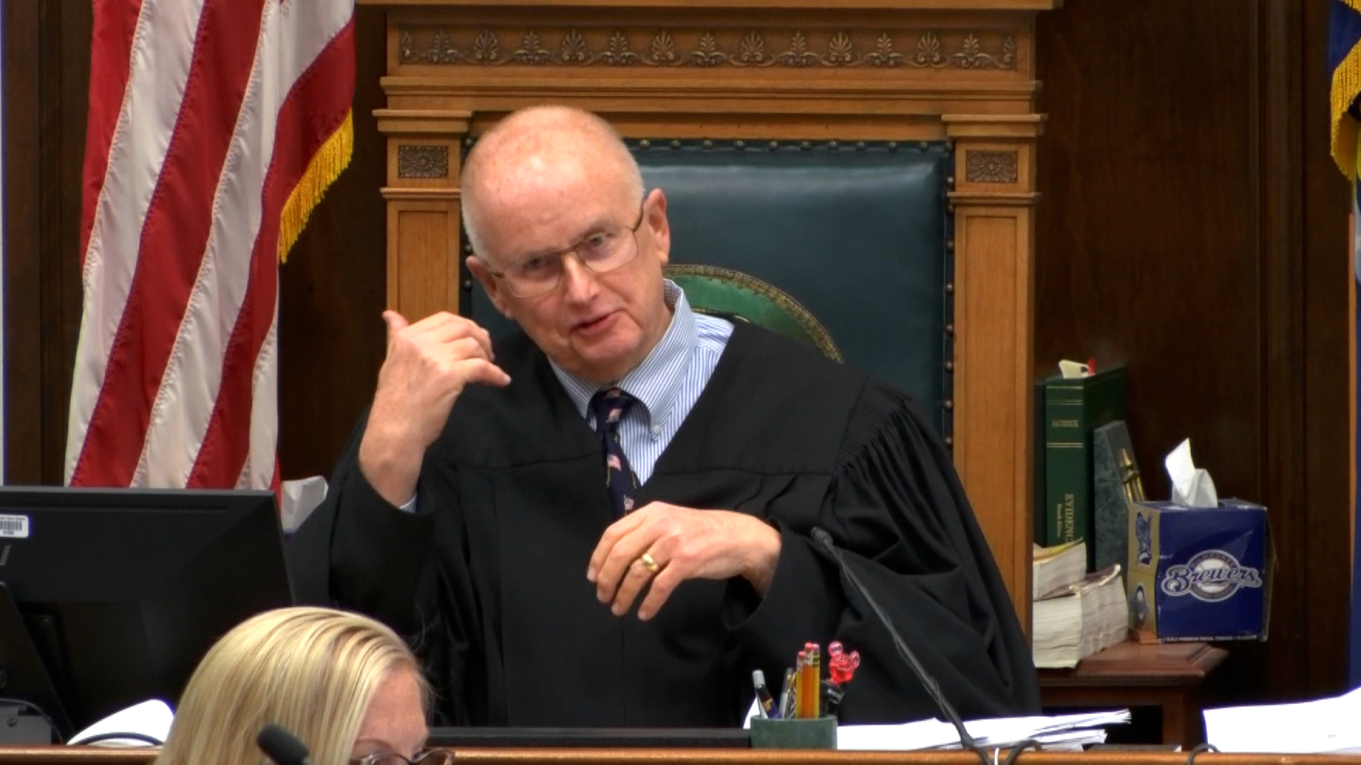 The judge presiding over the homicide trial of Kyle Rittenhouse confused observers after making a strange and off-color joke inside the courtroom on Thursday. (Photo / CNN)