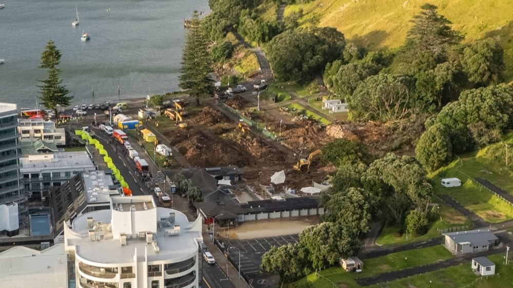 Live: Mount Maunganui recovery operation continues into another day