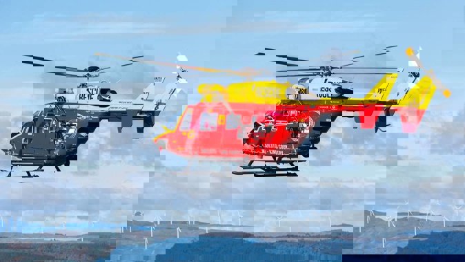 Waikato Westpac Rescue Helicopter. Photo / Supplied