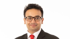 Hamilton West Labour MP Dr Gaurav Sharma's worsening headaches have made it hard for him to communicate with constituents via social media. (Photo / Supplied)