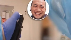 Body camera footage shows the moment Caleb Moefaauo is pepper sprayed by a Corrections officer at Mt Eden prison on April 5, 2022.