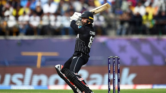 Devon Conway in action for the Black Caps. Photo / Photosport