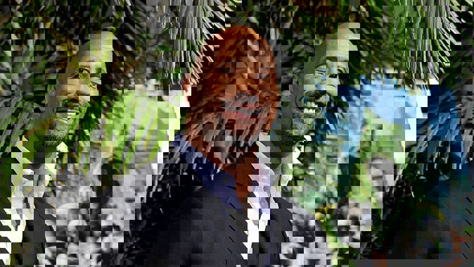 Dwayne 'The Rock' Johnson has praised podcast presenter Joe Rogan amid protests about the broadcaster's Covid-19 misinformation. (Photo / Getty Images)