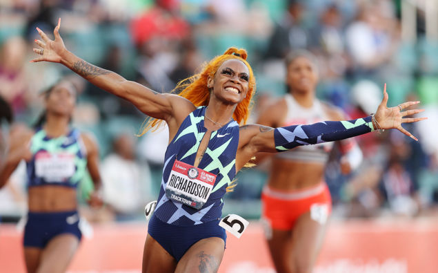 Sha'Carri Richardson. (Photo / Getty)